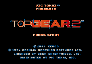 Top Gear 2 screenshot 3 for Sega Genesis